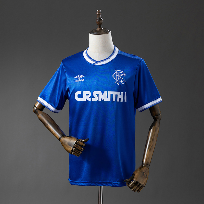 Camiseta retro de local de los Rangers 84-87, tallas S-XXL